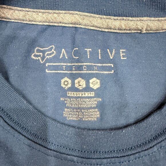 Men's Fox Racing Active Tech Regular Fit T-Shirt Size Large - Picture 5 of 7